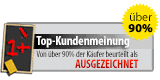 Von über 90% der Käufer AUSGEZEICHNET empfunden