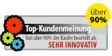 Von über 90% der Käufer als SEHR INNOVATIV bewertet