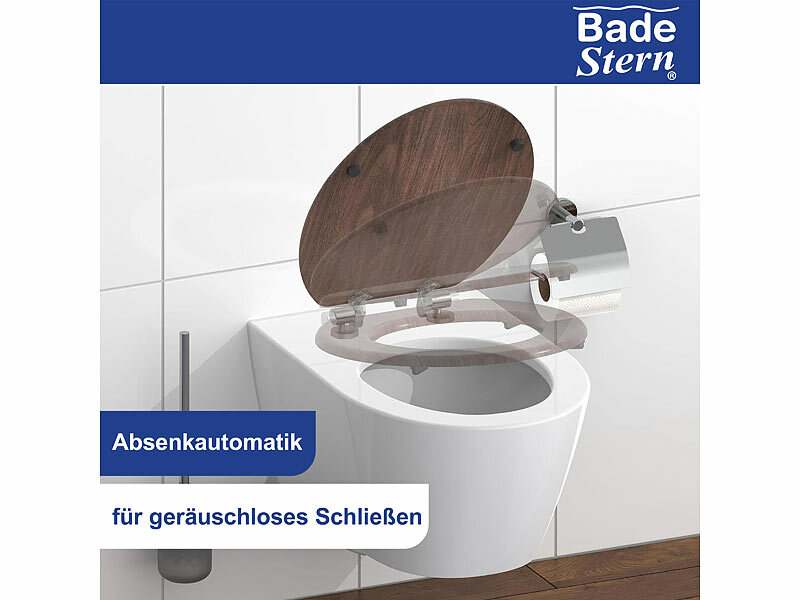 ; Antibakterielle WC-Sitze mit Absenkautomatik Antibakterielle WC-Sitze mit Absenkautomatik Antibakterielle WC-Sitze mit Absenkautomatik 