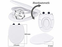 ; Antibakterielle WC-Sitze mit Absenkautomatik Antibakterielle WC-Sitze mit Absenkautomatik Antibakterielle WC-Sitze mit Absenkautomatik 