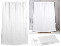 BadeStern Rideau de douche 180 x 200 cm  Blanc; Antibakterielle WC-Sitze mit Absenkautomatik Antibakterielle WC-Sitze mit Absenkautomatik Antibakterielle WC-Sitze mit Absenkautomatik Antibakterielle WC-Sitze mit Absenkautomatik 