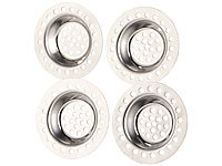 BadeStern Pack de 4 filtres de bonde en acier inoxydable; WC-Garnituren zu Bodenaufstellungen WC-Garnituren zu Bodenaufstellungen WC-Garnituren zu Bodenaufstellungen WC-Garnituren zu Bodenaufstellungen 