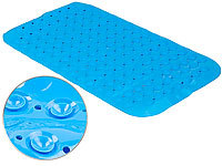 BadeStern Tapis antidérapant pour baignoire, 72 x 38 cm, coloris bleu